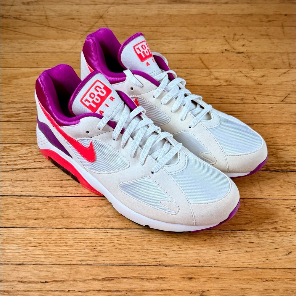 Nike Air Max 180 QS Laser Crimson 2013 DS NWB Size 12 626960-165
